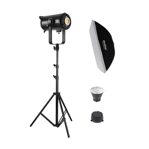 GDX EXC-220C-II Bi-Color LED Video Işığı 230W Full Set 60x90 Softbox 260cm Işık Ayağı