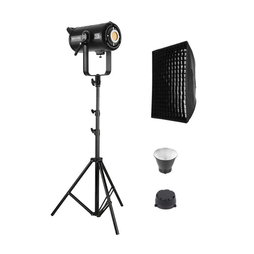 GDX EXC-220C-II Bi-Color LED Video Işığı 230W Full Set 60x90 Gridli Softbox 260cm Kalın Ayak