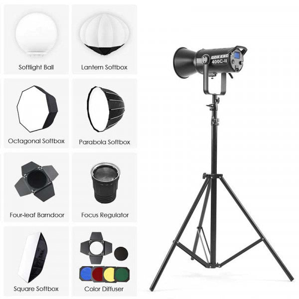 Gdx EXC-400C-II Plus Zweifarbige LED-Videoleuchte