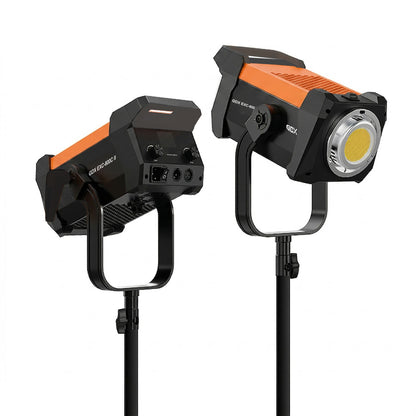 GDX EXC-600C II 1300W Bi-Color İkili COB LED Fotoğraf ve Video Işığı Seti 60x90 Softbox ve 260cm Ayaklı Tam Set