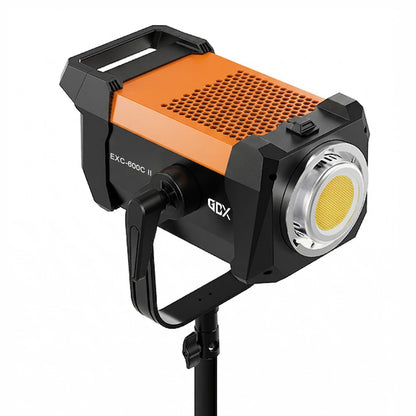 GDX EXC-600C II 650W Bi-Color LED Fotoğraf ve Video Işığı 2700K-6500K DMX Kontrollü Bowens Mount Sürekli Işık