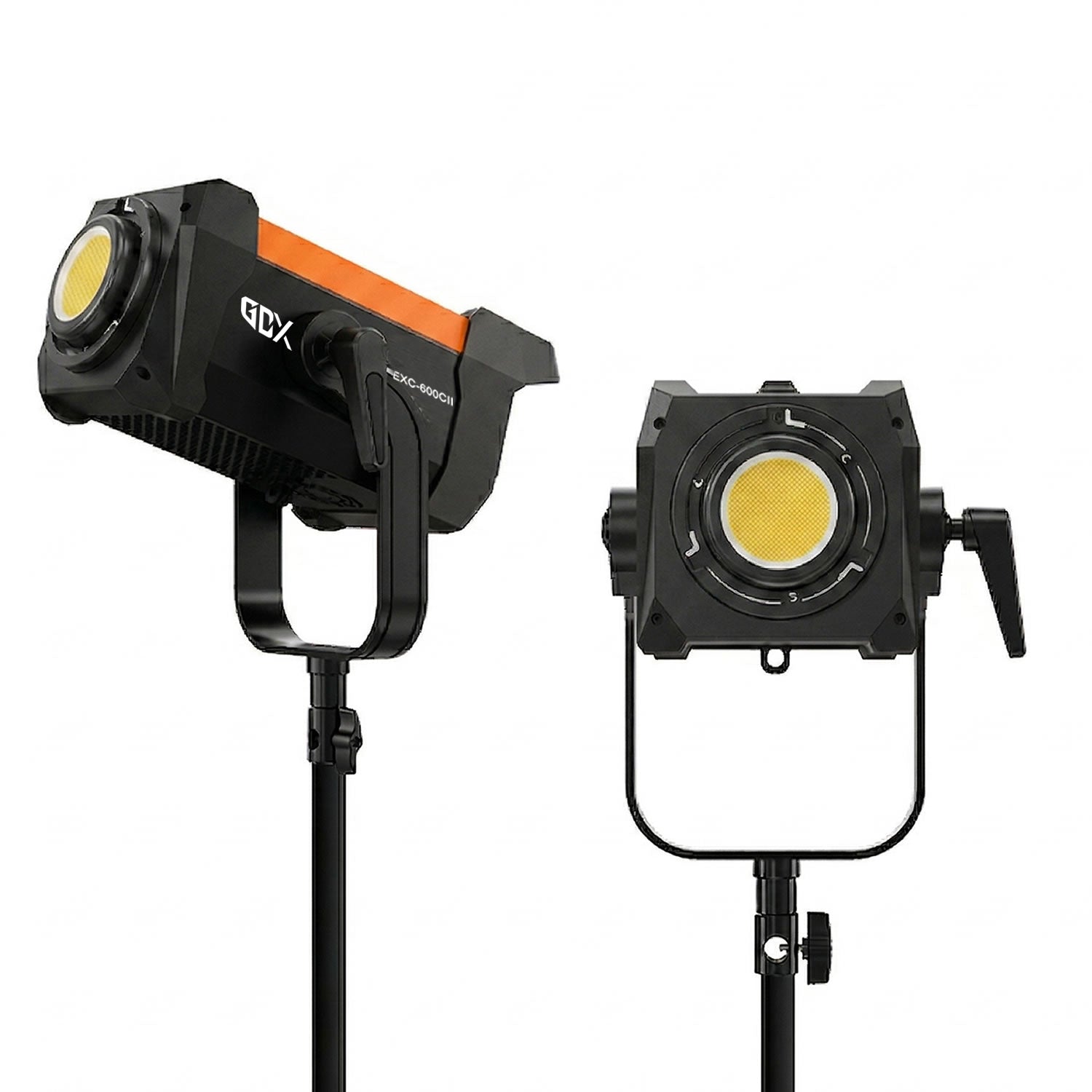 GDX EXC-600C II 650W Bi-Color LED Fotoğraf ve Video Işığı 2700K-6500K DMX Kontrollü Bowens Mount Sürekli Işık