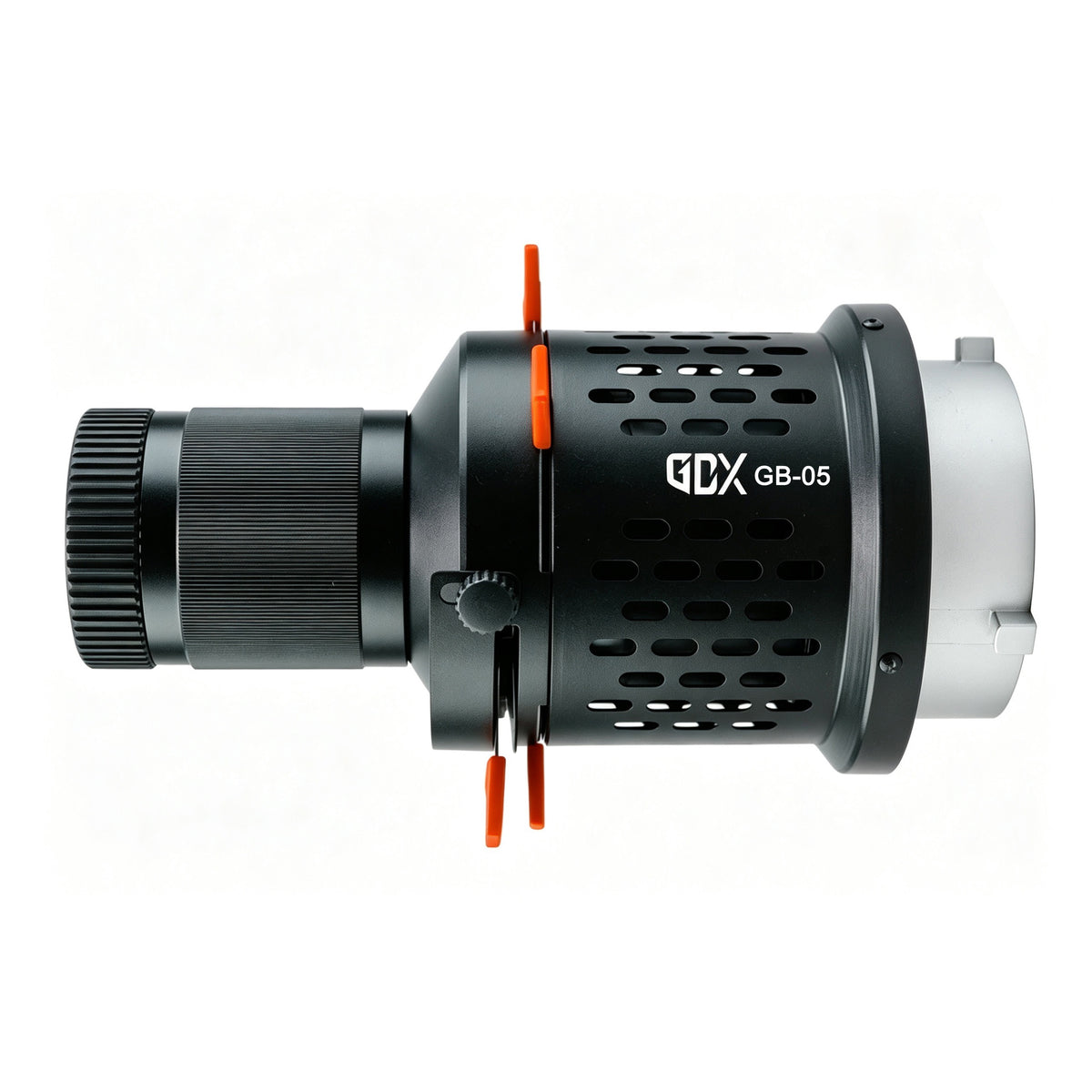 GDX GB-05 Bowens Mount Odak Ayarlı Optik Projeksiyon Snoot ve Gobo Projektör Başlığı