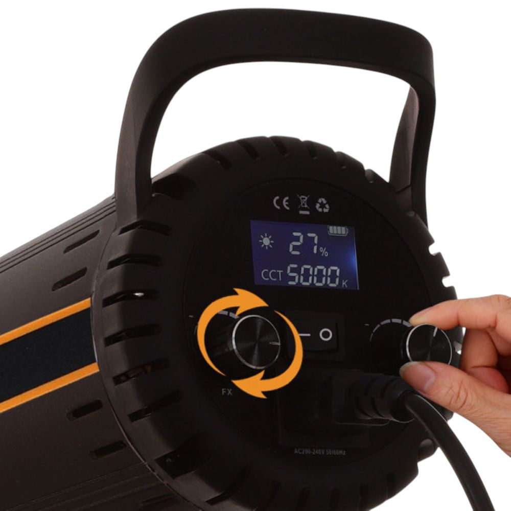 GDX HD-120II C BiColor Tekli Işık Seti 120W Fotoğraf ve Video LED Işığı