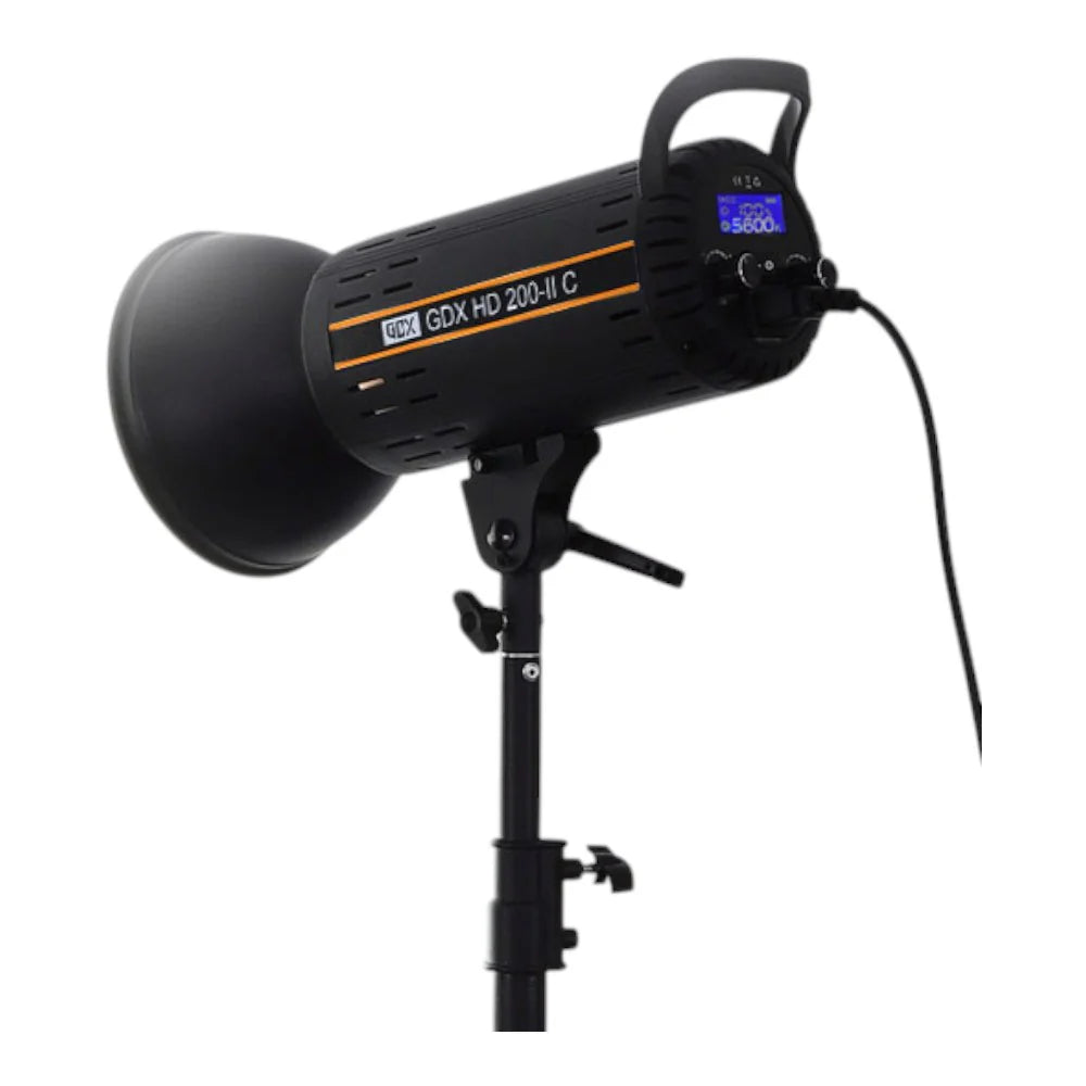 GDX HD-200II C BiColor Tekli Işık Seti 200W Video Led Işığı