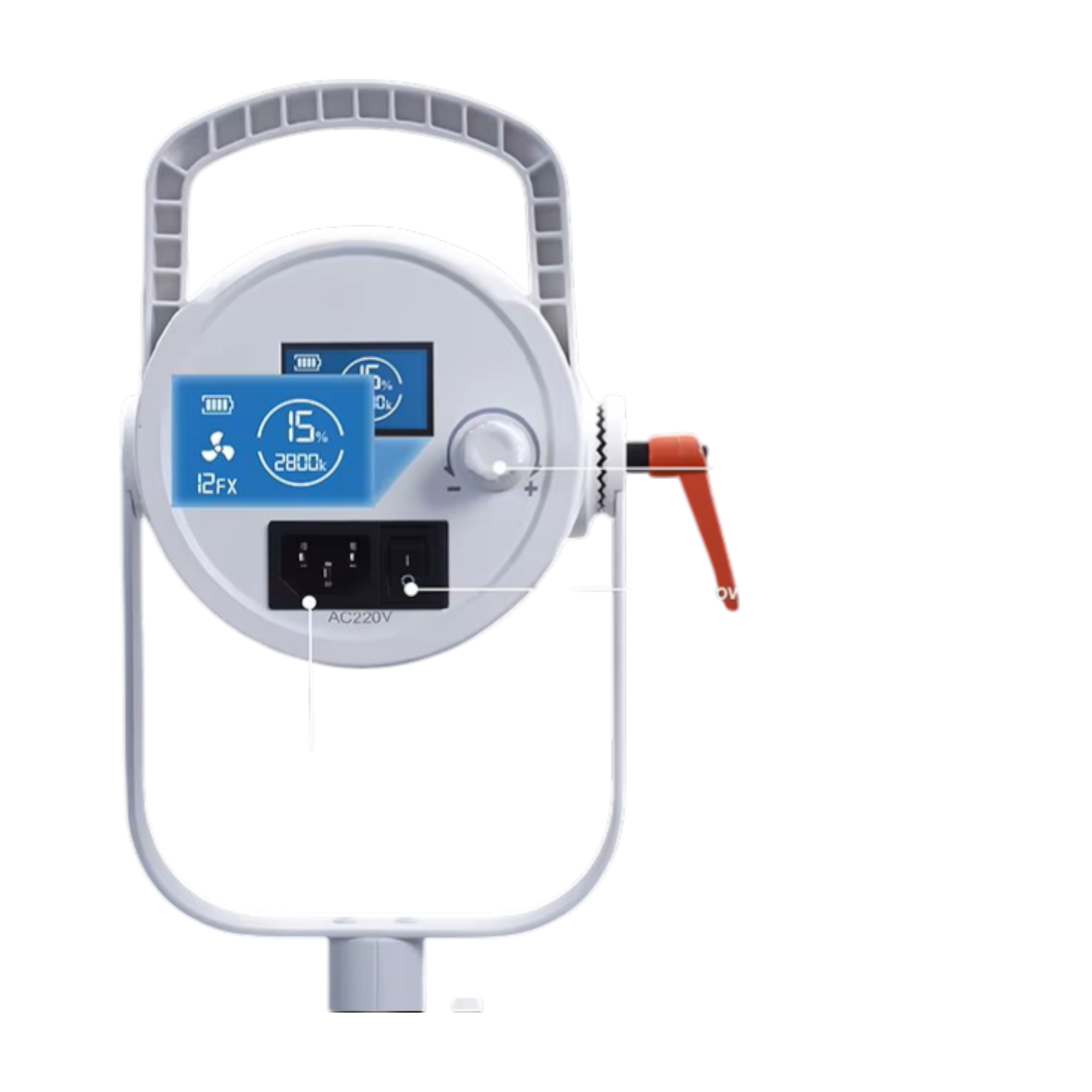 GDX HD-300III C BiColor İkili Işık Seti 300W Video Led Işığı