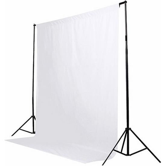 GDX 3x3 Metre Beyaz Kumaş Fon Perde Yıkanabilir Tam Boy Video Moda ve Ürün Çekimi İçin Arka Plan