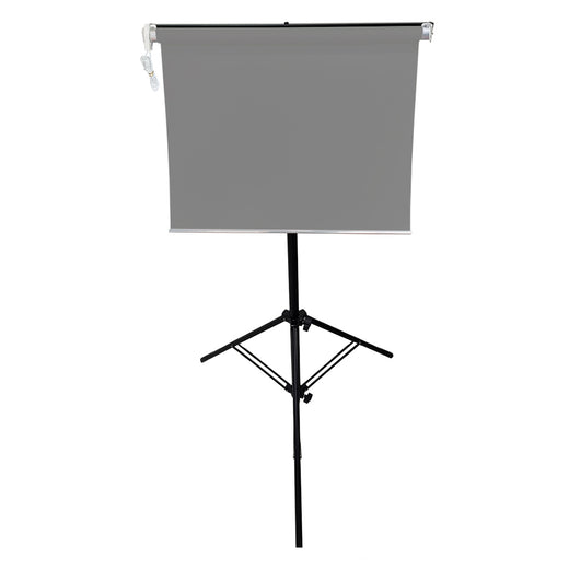 GDX 65x120 cm Seyyar Gri Fon Perde Mekanizmalı Set 260 cm Ayaklı Arka Plan