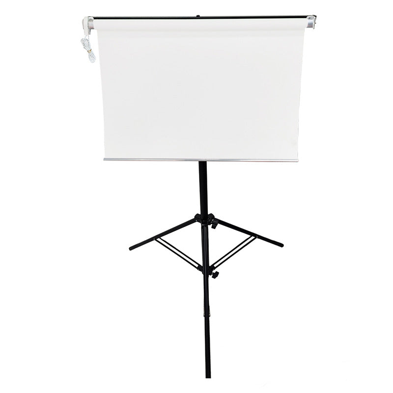 GDX Seyyar 190x400 cm Kumaş Beyaz Fon Seyyar Mekanizmalı Rulo Sistem 260 cm Işık Ayaklı Set