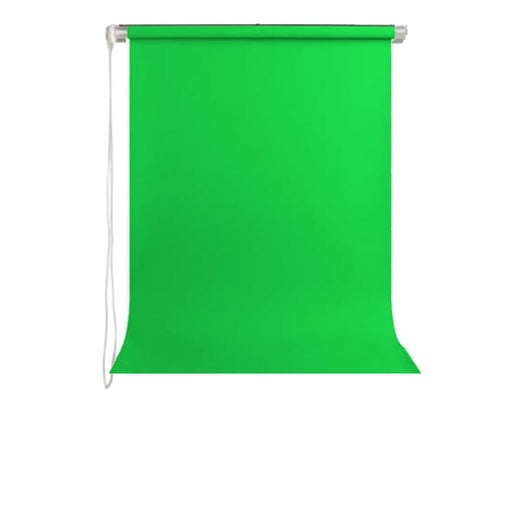 GDX 90x120 cm Yeşil Kumaş Fon Perde Rulo Sistemli Mekanizmalı Chroma Key Arka Plan