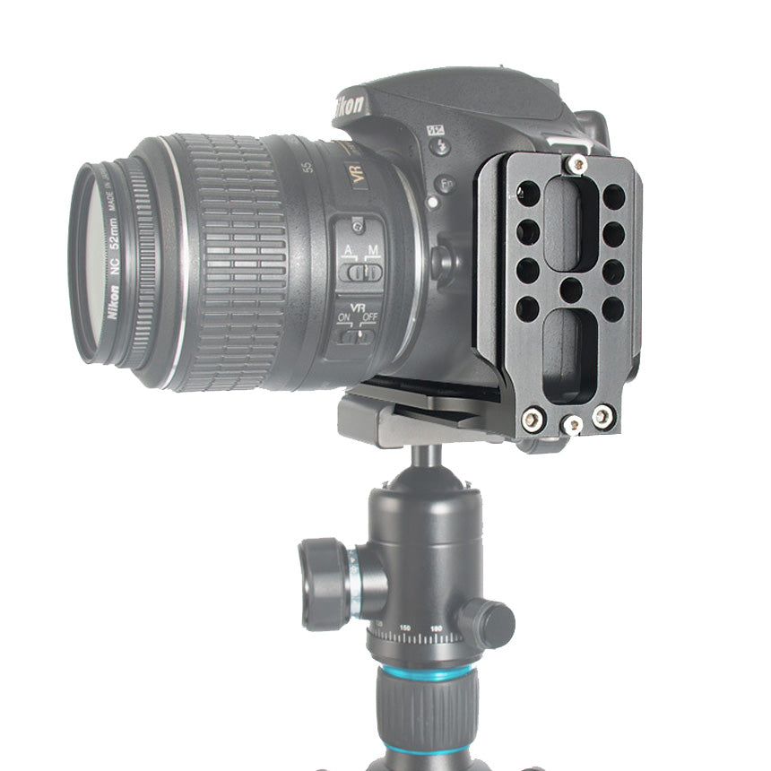 GDX LB-01 L Bracket Kamera Dikey Çekim Aparatı Arca-Swiss Uyumlu L Tipi Bağlantı Plakası