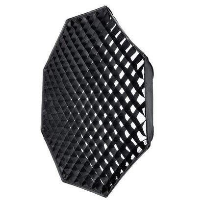 Gdx LV-700C-II B Bi Color LED-Videoleuchte, 2-teiliges Komplettset (Grid 140 Octa Softbox + 260 cm dickes Lichtstativ)