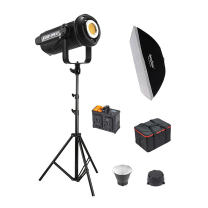 GDX LV-700C-II Full Set (70x100 Softbox + 260 cm Thick Light Stand)