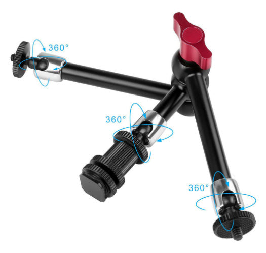 GDX MGC-03 Magic Arm Profesyonel Monitör LED Işık ve Aksesuar Sabitleme Kolu