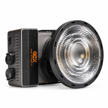 GDX ML-200C II İkili 200W Taşınabilir Bi-Color COB LED Video Işığı Kiti