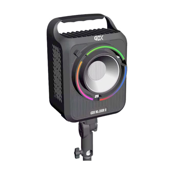 GDX ML-200R II 200W RGBWY LED Fotoğraf ve Video Işığı 2700K-6500K Profesyonel Bowens Mount Sürekli Işık Ünitesi