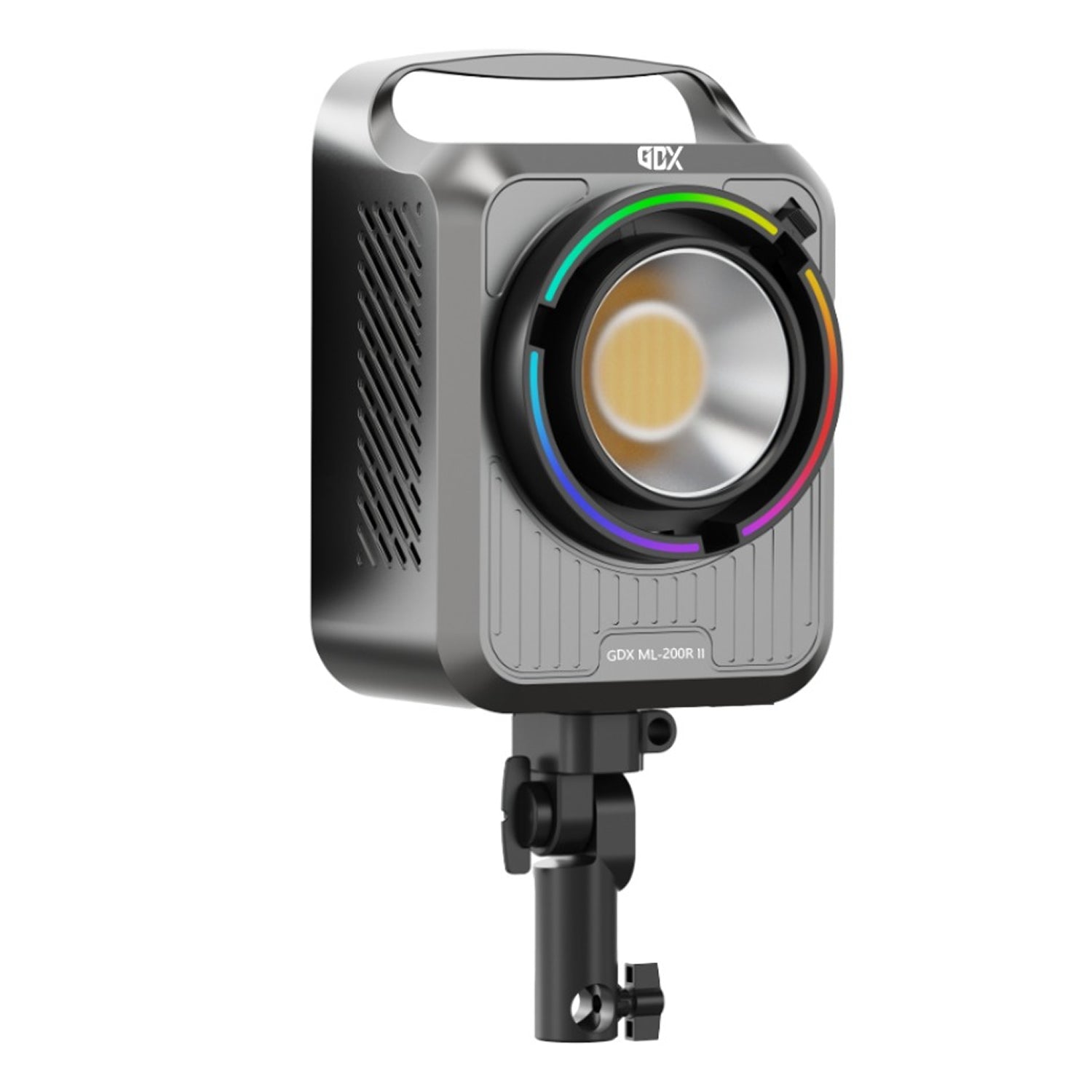 GDX ML-200R II 200W RGB LED Fotoğraf ve Video Işığı 2700K-8500K Profesyonel Bowens Mount Sürekli Işık Ünitesi