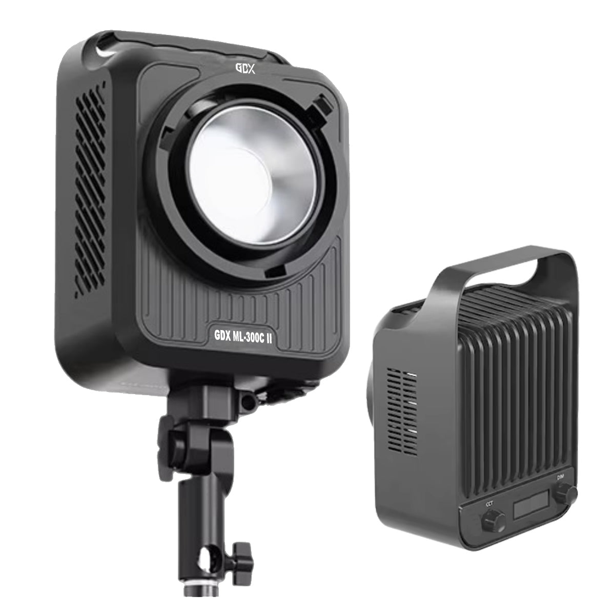 GDX ML-300C II Bicolor LED Sürekli Işık Seti – 300W Profesyonel Video & Fotoğraf Aydınlatma Kiti (Softbox + Tripod)