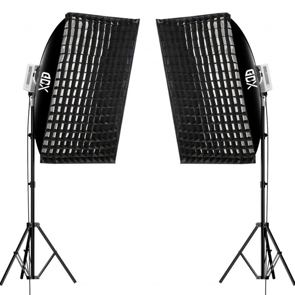 Gdx ML230W Bicolor Video ve Fotoğraf 60x90 Gridli Softbox İkili Sürekli Işık Seti