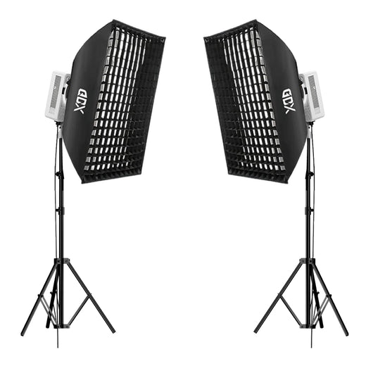 GDX ML230W 230W BiColor İkili Set Bowens Mount 60x90 Softbox 260cm Ayaklı Fotoğraf Işığı