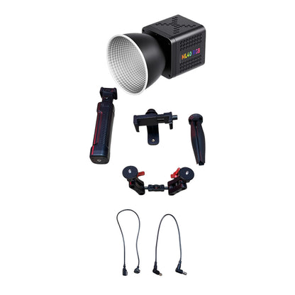 GDX ML40 RGB Telefon Vlog Seti + El Tipi Powerbank Tripod Batarya