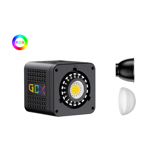 GDX ML40RGB 40W RGB COB Led Video Işığı Bataryalı 20 Efektli YouTube Vlog Işık Seti