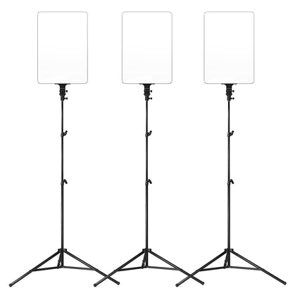 Gdx P300TS BiColor Fotoğrafçılık ve Stüdyo Aydınlatması 80 Watt LED Video Panel Sürekli Işık Üçlü Set