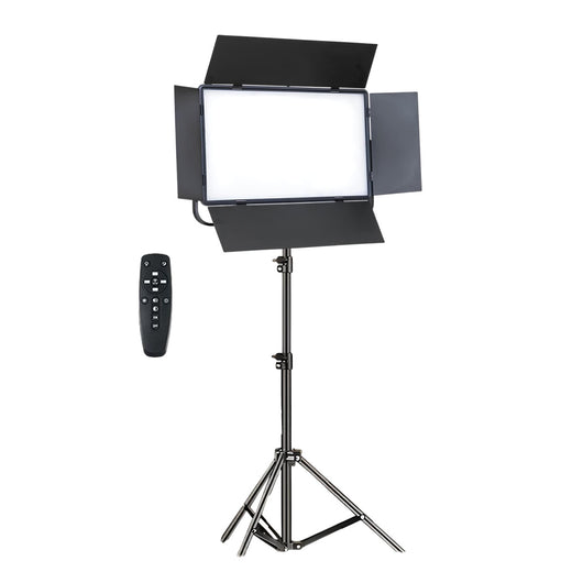 GDX P500C 150W BiColor LED Panel Işık Seti 260cm Işık Ayaklı Uzaktan Kumandalı Video Işığı
