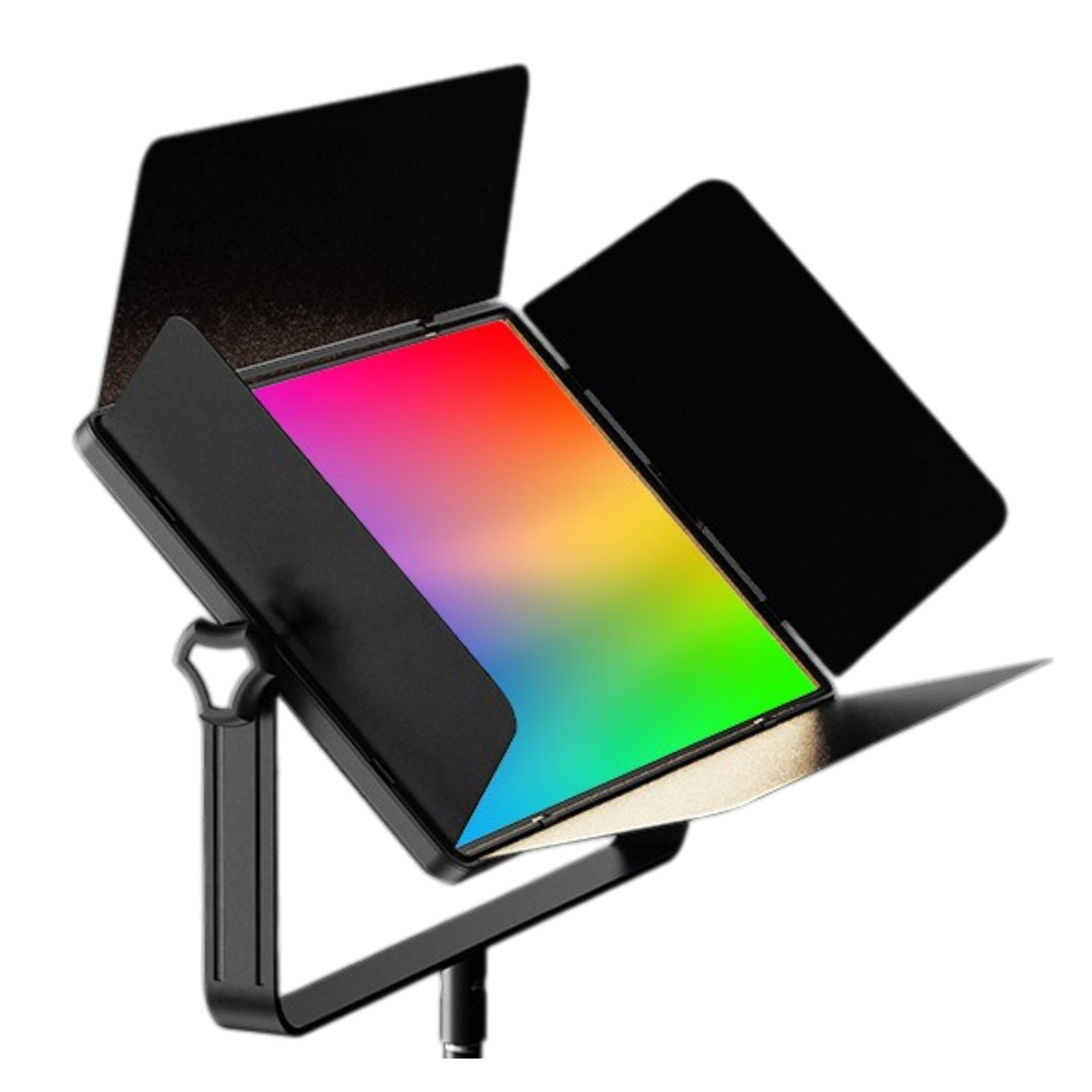 GDX P-750R II 150W RGBWY Profesyonel Panel LED Fotoğraf ve Video Işığı 2700K-6500K DMX Kontrollü Sürekli Işık