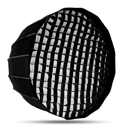 GDX Parabolic Gridli Softbox 90cm Kolay Kurulum YouTube, Reel ve Film Çekimleri İçin Profesyonel Softbox