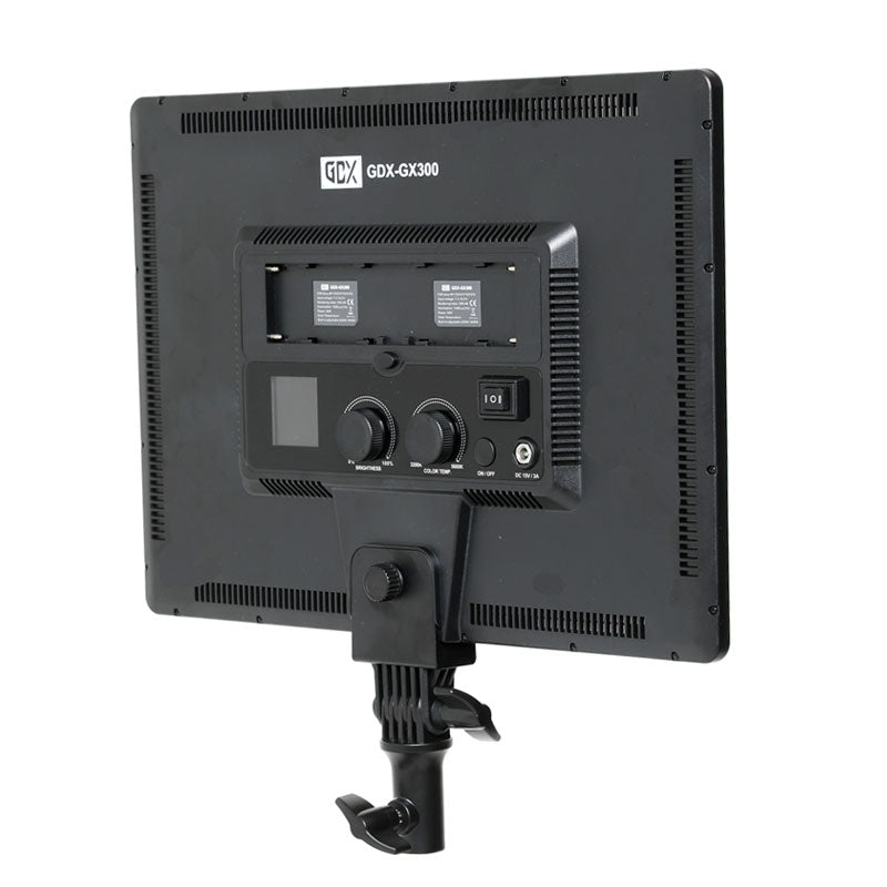 GDX PRO LED GX-300 65W Soft Light Çift Bataryalı Bi-Color Taşınabilir Video Işığı