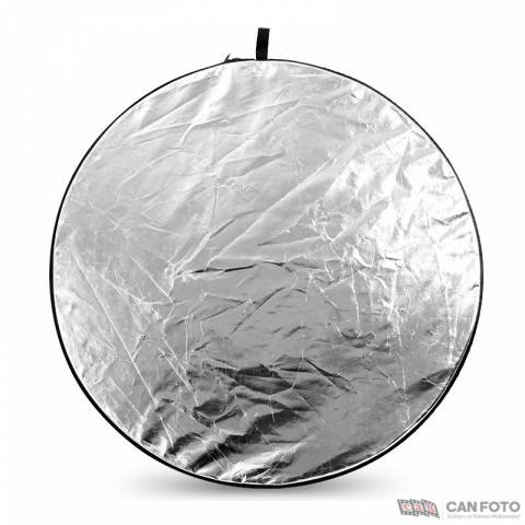 GDX 80 cm 5'li Reflektör Seti Katlanabilir Yuvarlak Işık Yansıtıcı ve Yumuşatıcı