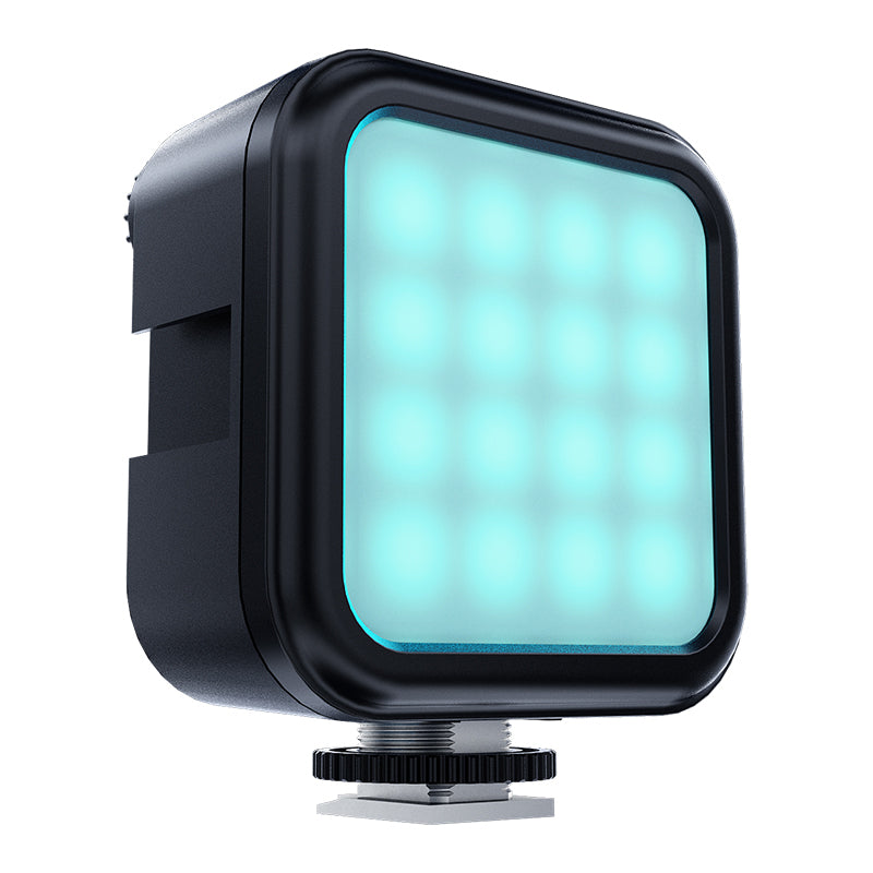 GDX RGB LED 49 Pocket Light Cep Tipi Kamera Üstü Video Işığı 13 Efektli Modüler LED