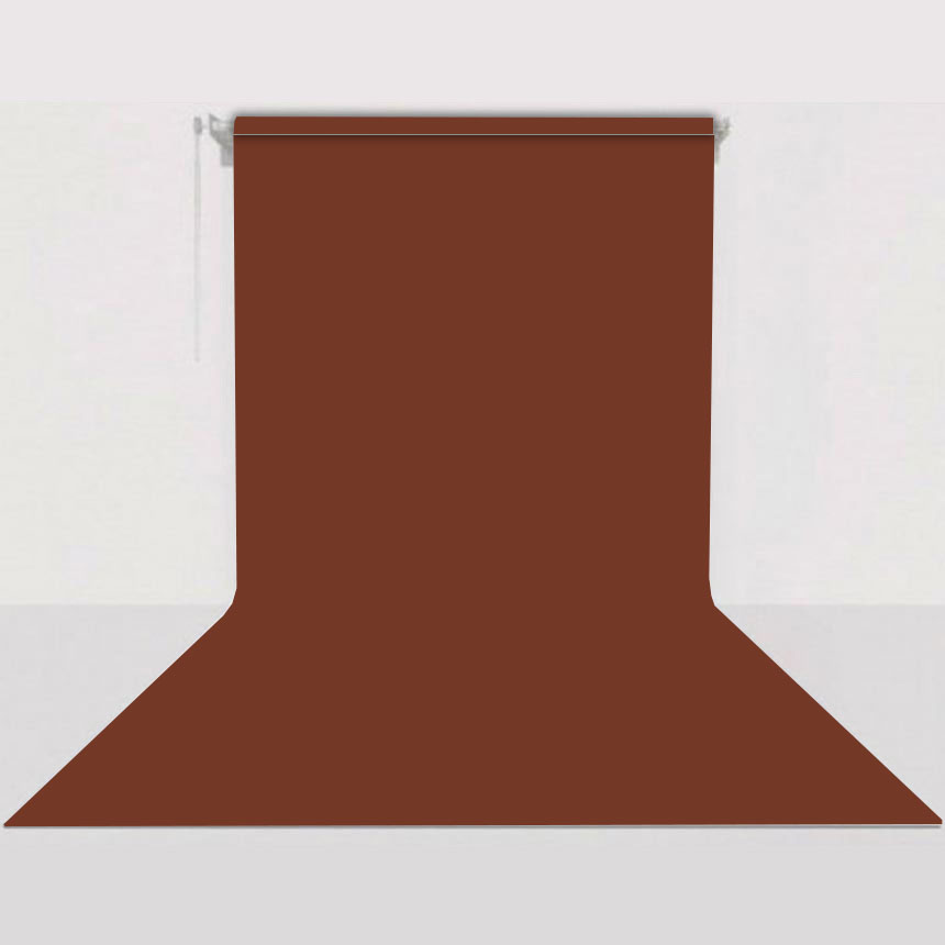 GDX Sabit Chestnut Kağıt Fon Seti 2.70x11m Makaralı Duvar Tavan Tipi Sonsuz Stüdyo Fonu