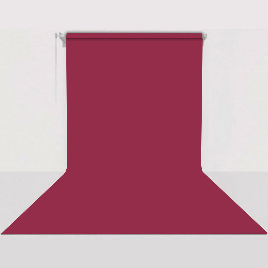 GDX Sabit Crimson Kağıt Fon Seti 2.70x11m Makaralı Duvar Tavan Tipi Sonsuz Stüdyo Fonu