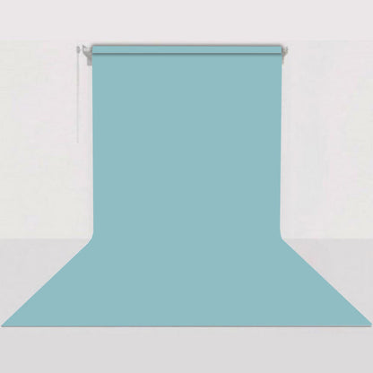 Gdx Sabit (Tavan & Duvar) Kağıt Sonsuz Stüdyo Fon Perde (Sky Blue) 2.70x11 Metre