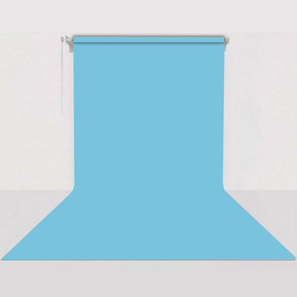 Gdx Sabit (Tavan & Duvar) Kağıt Sonsuz Stüdyo Fon Perde (True Blue) 2.70x11 Metre