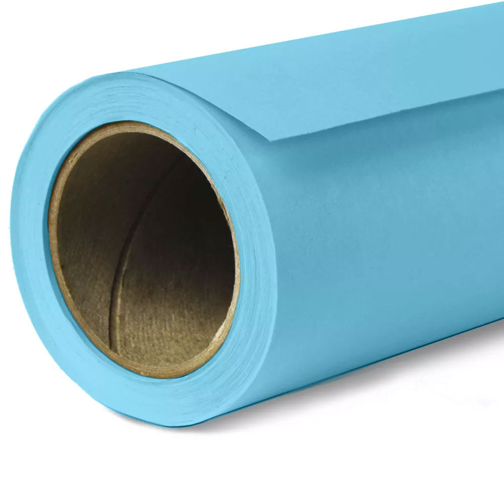 GDX Sabit True Blue Kağıt Fon Seti 2.70x11m Makaralı Duvar Tavan Tipi Sonsuz Stüdyo Fonu
