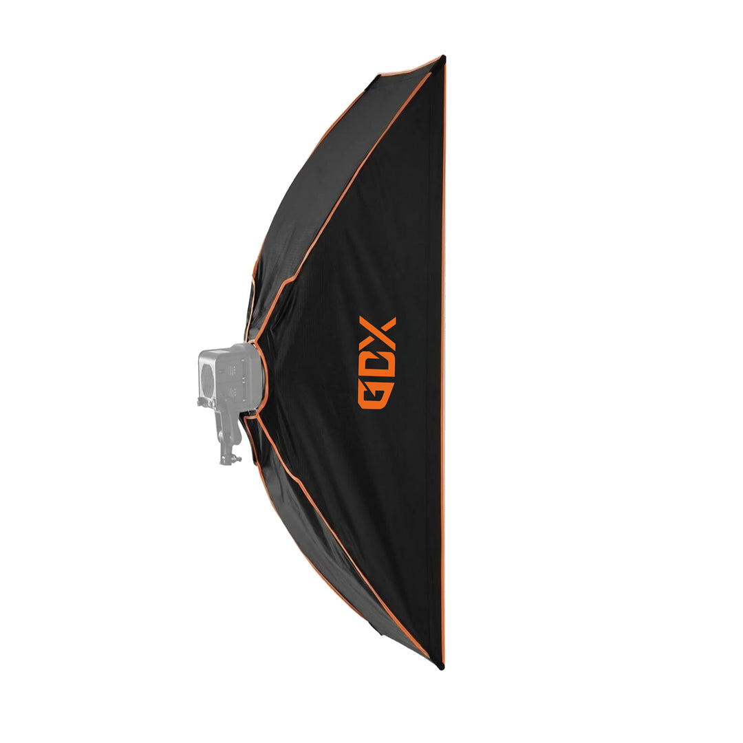GDX 80x120cm Dikdörtgen Gridli Softbox Bowens Mount Çift Difüzörlü Profesyonel Softbox