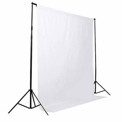 Gdx Portable White Background Curtain (Foldable Fabric) 3x3 Meters