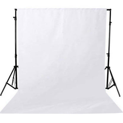 Gdx Portable White Background Curtain (Foldable Fabric) 3x6 Meters