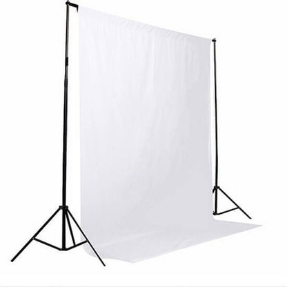 Gdx Portable White Background Curtain (Foldable Fabric) 3x6 Meters
