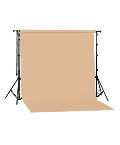 Gdx Portable Paper Infinite Studio Backdrop Curtain (Beige) 2.70x11 Meters