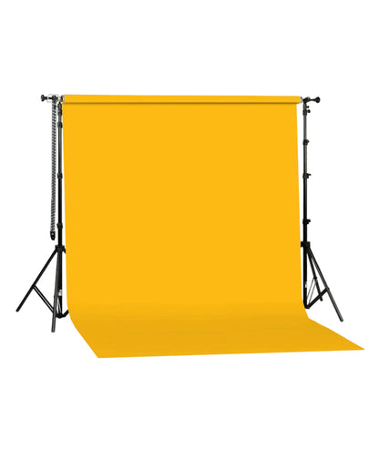 Gdx Mobile Paper Infinite Studio Backdrop Curtain (Deep Yellow) 2.70x11 Meters