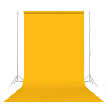 Gdx Mobile Paper Infinite Studio Backdrop Curtain (Deep Yellow) 2.70x11 Meters
