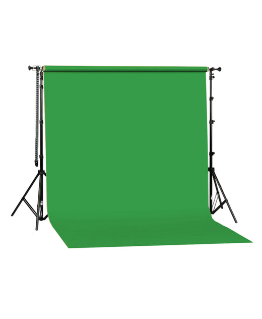 GDX Seyyar Yeşil Kağıt Fon Seti 2.70x11m Standlı Zincir Mekanizmalı Green Screen Chroma Key