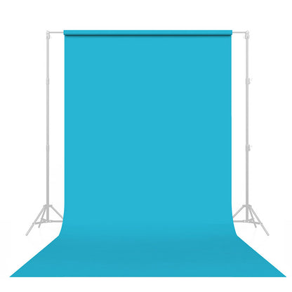Gdx Portable Paper Infinite Studio Backdrop Curtain (True Blue) 2.70x11 Meters
