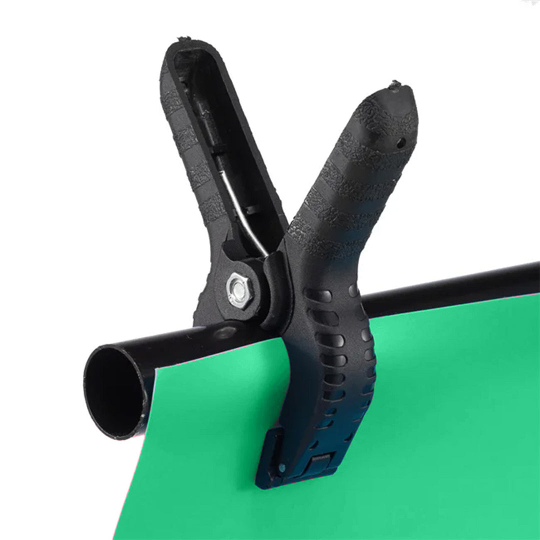 GDX Seyyar 120x200cm Mat Yeşil PVC Fon Sistemi Silinebilir Kırışmaz Green Screen Yayıncı Seti