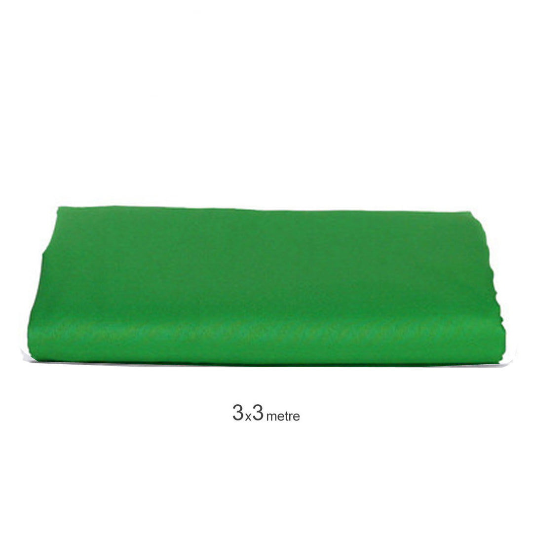 GDX 3x3 Metre Seyyar Yeşil Fon Sistemi Standlı YouTube ve Canlı Yayın Green Screen Seti