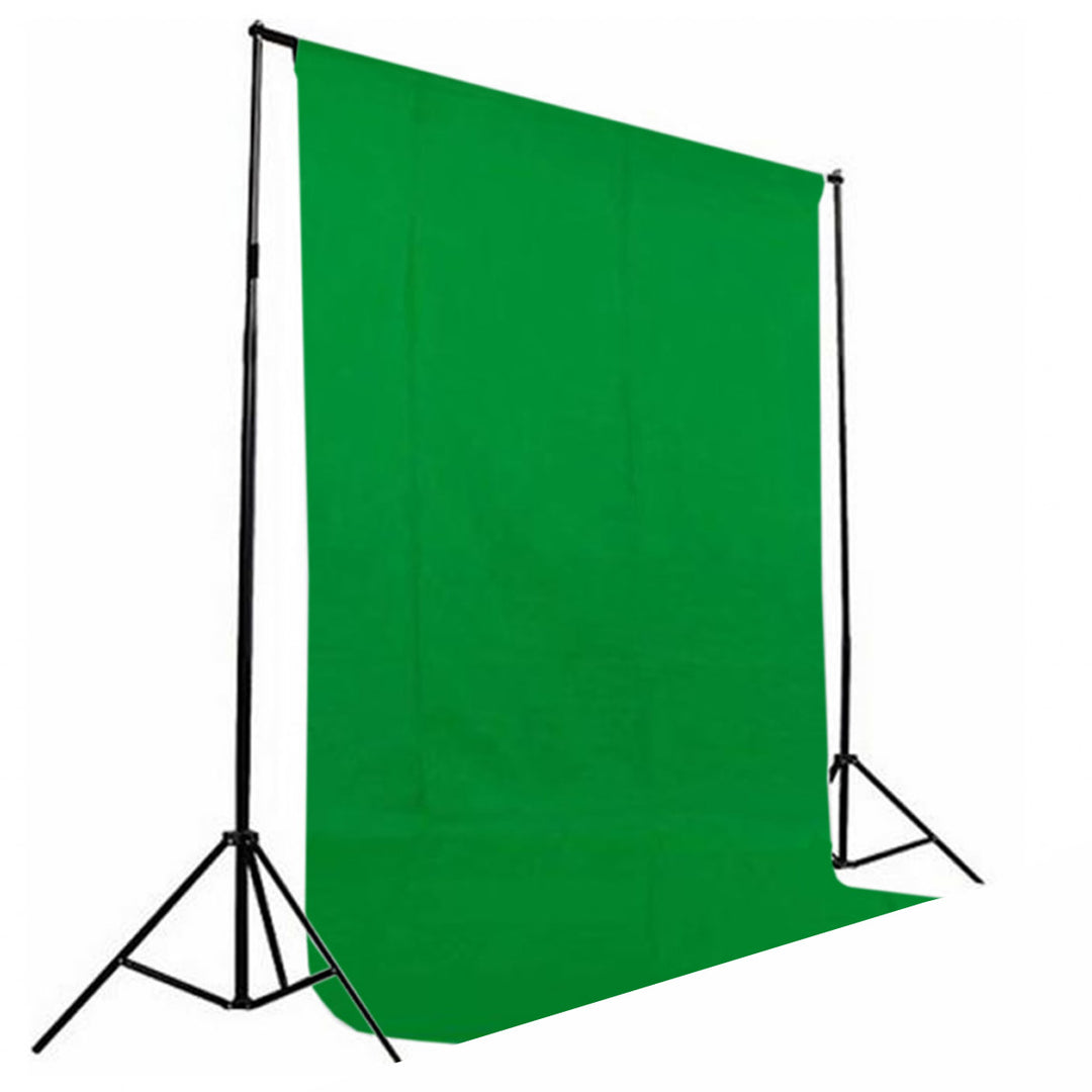 GDX 3x3 Metre Seyyar Yeşil Fon Sistemi Standlı YouTube ve Canlı Yayın Green Screen Seti
